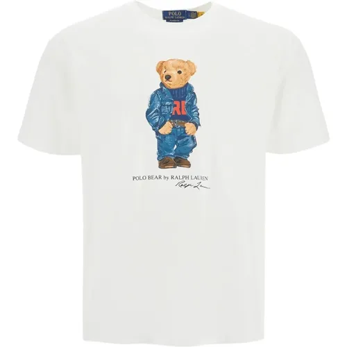 Classic Fit Polo Bear T-Shirt , male, Sizes: L, M, S - Polo Ralph Lauren - Modalova