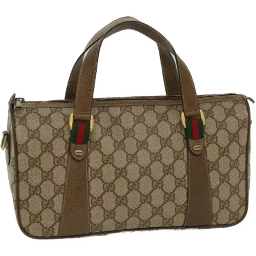 Pre-owned Leather travel-bags , female, Sizes: ONE SIZE - Gucci Vintage - Modalova