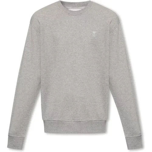 Sweatshirt mit Logo , Herren, Größe: XL - Ami Paris - Modalova