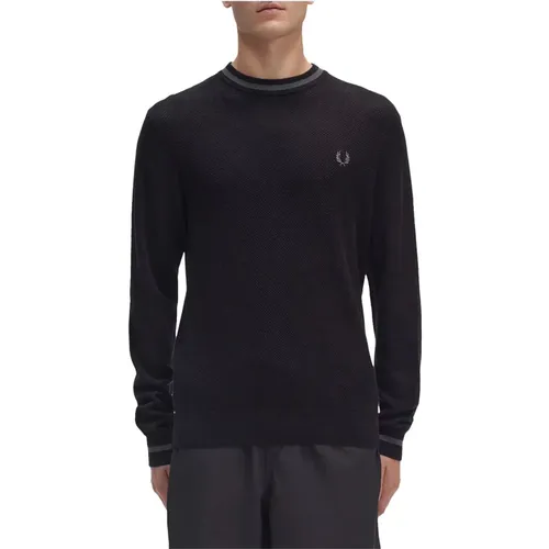 Classic Crewneck Sweater , male, Sizes: S - Fred Perry - Modalova