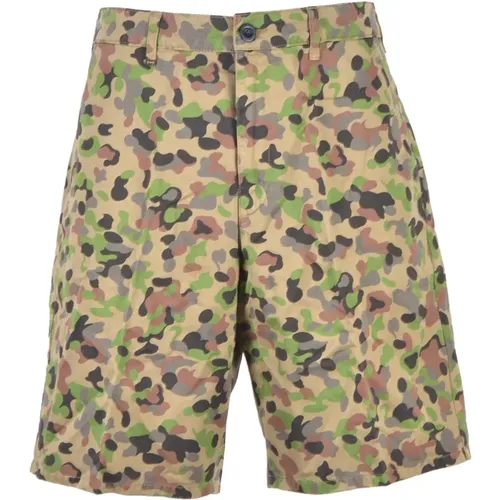 Bermuda Shorts aus Baumwolle , Herren, Größe: W33 - DEPARTMENT FIVE - Modalova