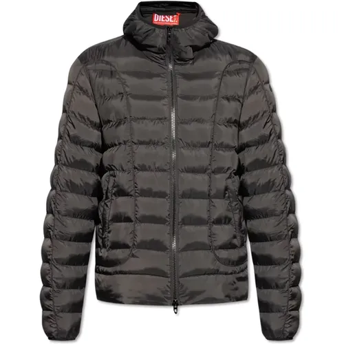 Gesteppte Jacke W-Stone , Herren, Größe: XL - Diesel - Modalova