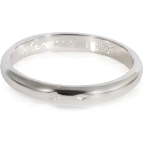 Pre-owned Platinum rings , female, Sizes: ONE SIZE - Cartier Vintage - Modalova