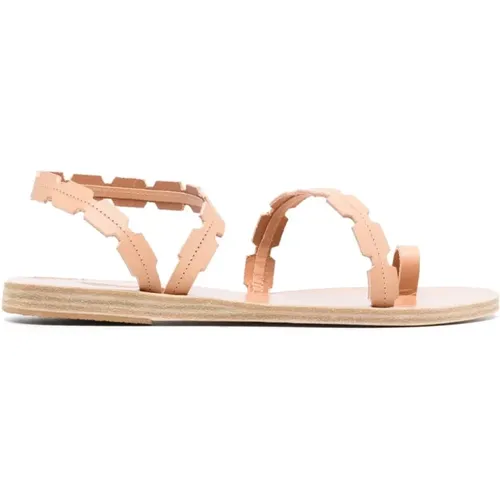 Flat Sandalen , Damen, Größe: 36 EU - Ancient Greek Sandals - Modalova