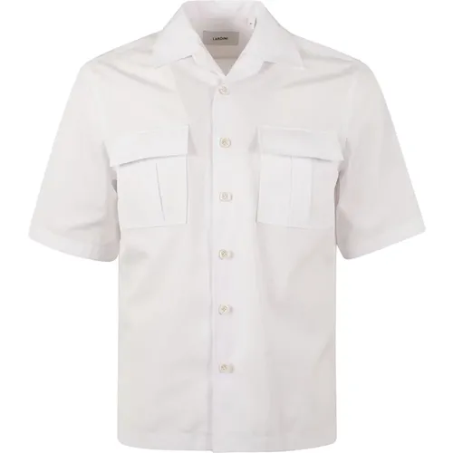 Short Sleeve Shirts , male, Sizes: M, S, XS, L - Lardini - Modalova