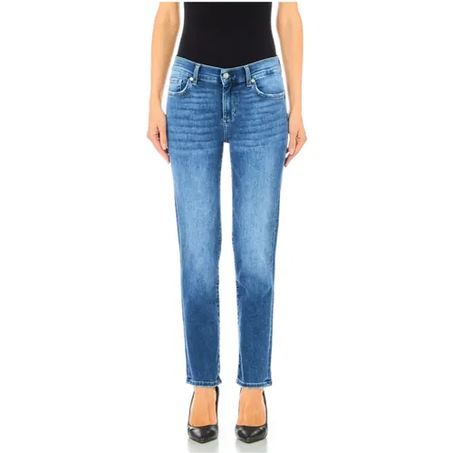 Authentische Knöchel Slim Jeans , Damen, Größe: W32 - Liu Jo - Modalova