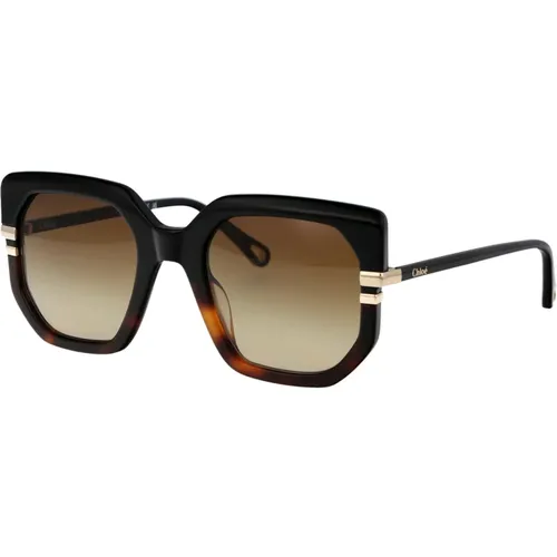 Stylish Sunglasses for Sunny Days , female, Sizes: 53 MM - Chloé - Modalova