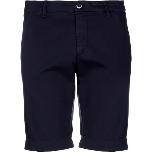 Navy Bermuda Shorts , male, Sizes: 2XL, M - Mason's - Modalova