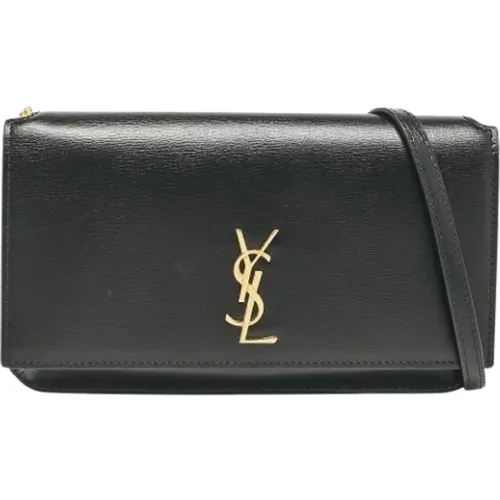 Pre-owned Leather crossbody-bags , female, Sizes: ONE SIZE - Yves Saint Laurent Vintage - Modalova