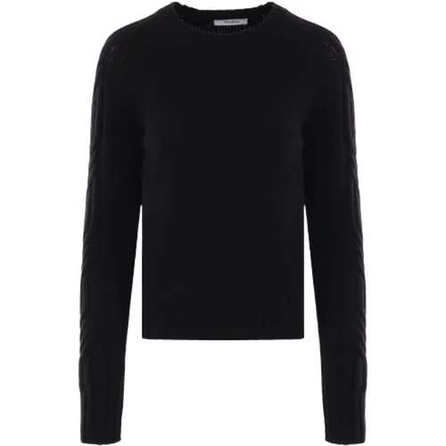 Cashmere Braided Sweater , female, Sizes: L, S - Max Mara - Modalova