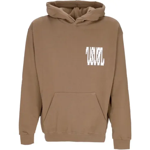 Braune Herren Digi Hoodie Sweatshirt , Herren, Größe: L - Usual - Modalova