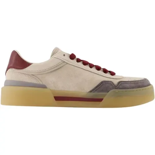 Leather sneakers , male, Sizes: 7 UK, 6 UK, 11 UK, 8 UK, 9 1/2 UK, 9 UK - Dolce & Gabbana - Modalova