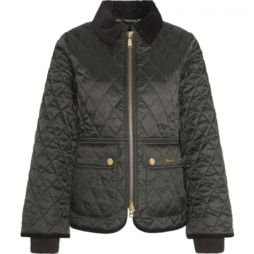 Schmale Passform Diamant-Steppjacke , Damen, Größe: 3XS - Barbour - Modalova