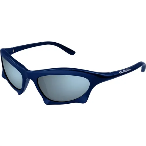 Rave-inspirierte Sonnenbrille Bb0229S 006 - Balenciaga - Modalova