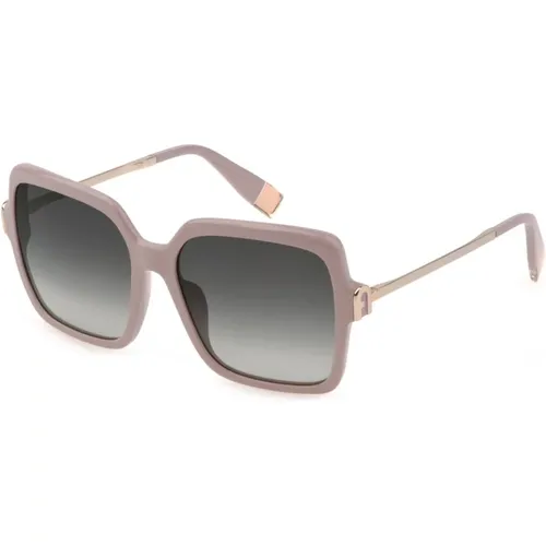 Urban Chic Sonnenbrille , Damen, Größe: 58 MM - Furla - Modalova