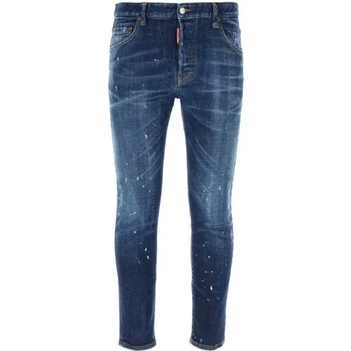 Stretch denim Skater jeans , male, Sizes: XL, L - Dsquared2 - Modalova