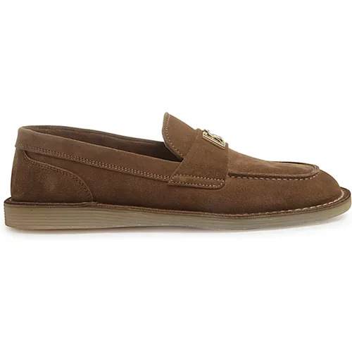 Moccasins for Women , female, Sizes: 3 UK, 5 1/2 UK, 4 1/2 UK, 3 1/2 UK - Dolce & Gabbana - Modalova