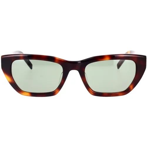 Monogramm Cat-Eye Sonnenbrille , unisex, Größe: 53 MM - Saint Laurent - Modalova