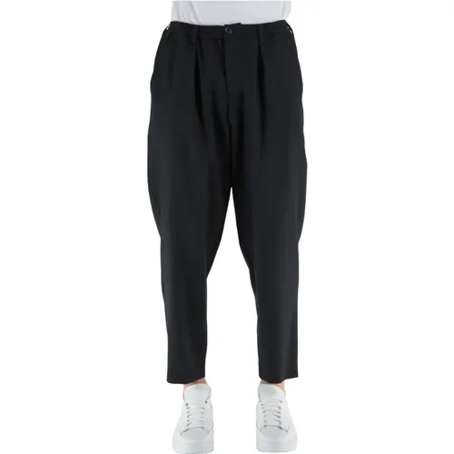Elevate Your Style with Wool Wide Leg Pants , male, Sizes: L - Marni - Modalova