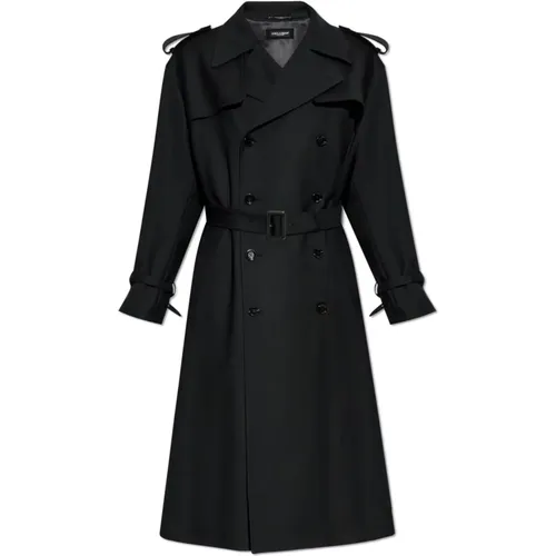 Doppelreihiger Trenchcoat - Dolce & Gabbana - Modalova