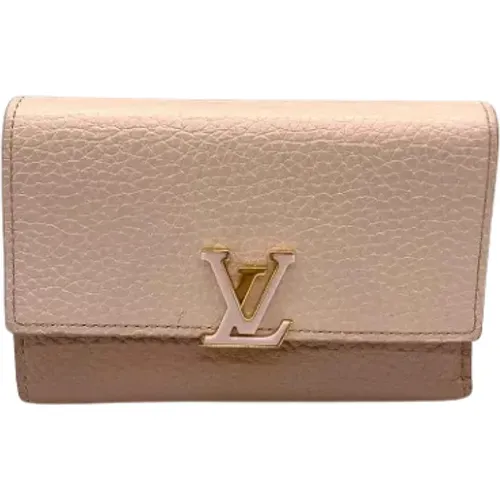 Pre-owned Leather wallets , female, Sizes: ONE SIZE - Louis Vuitton Vintage - Modalova