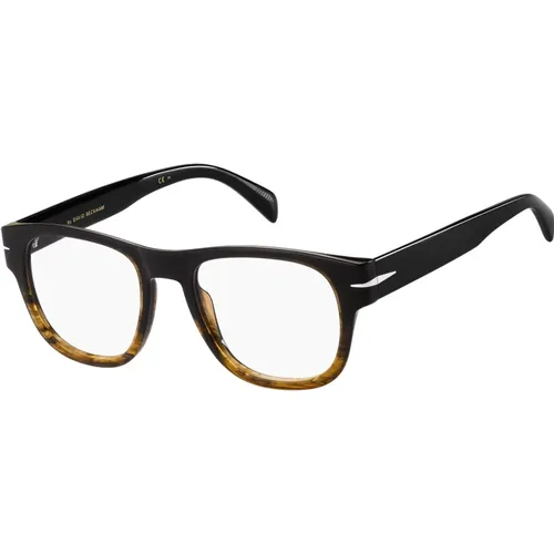 DB 7025 Sunglasses in Dark Brown Shaded , unisex, Sizes: 52 MM - Eyewear by David Beckham - Modalova