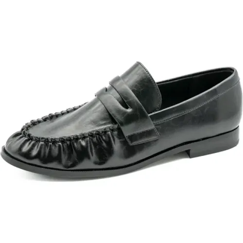 Schwarze Gala Leder Loafer Damen , Damen, Größe: 38 EU - Steve Madden - Modalova