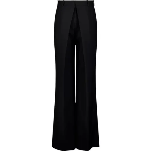 Deep Pleat Tailored Trousers , female, Sizes: 2XL - alexander mcqueen - Modalova