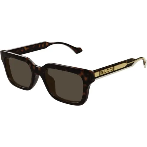 Stylish Sunglasses with Black Frame , female, Sizes: ONE SIZE - Gucci - Modalova