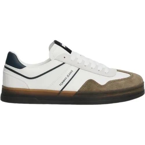 Retro Greenwich Leder Sneakers - Tommy Hilfiger - Modalova