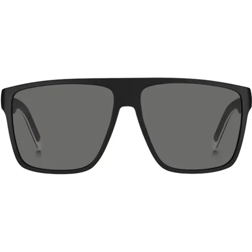 Quadratische Acetat-Sonnenbrille mit polarisierten Gläsern - Tommy Hilfiger - Modalova