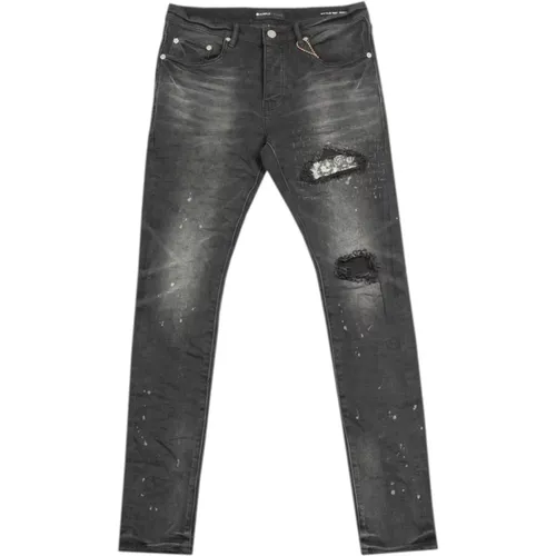 Slim-fit Jeans , Herren, Größe: W34 - Purple Brand - Modalova