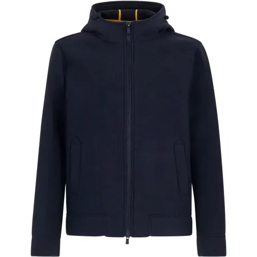 Jacket with Zipper and Hood , male, Sizes: L, 2XL, XL - Manuel Ritz - Modalova