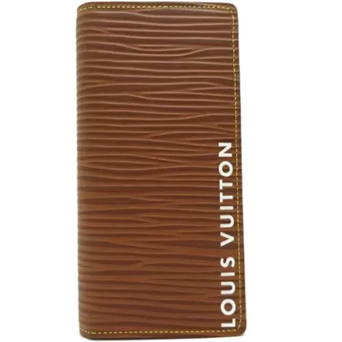 Pre-owned Leather wallets , female, Sizes: ONE SIZE - Louis Vuitton Vintage - Modalova