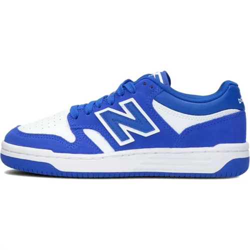 Jungen Low Top Blaue Sneakers , Herren, Größe: 37 EU - New Balance - Modalova