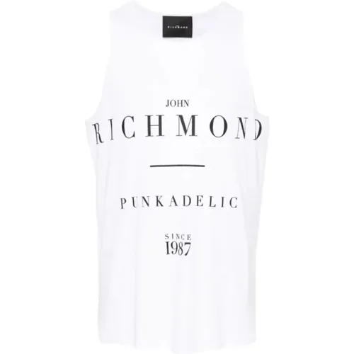 Herren Singlet Tank Top , Herren, Größe: XS - John Richmond - Modalova