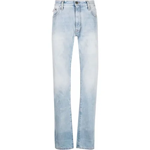 Omya102F21D0044001 Jeans , male, Sizes: W32 - Off White - Modalova