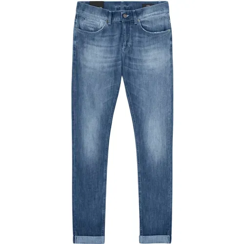 George Skinny Fit Low Waist Jeans , male, Sizes: W36, W34, W35 - Dondup - Modalova