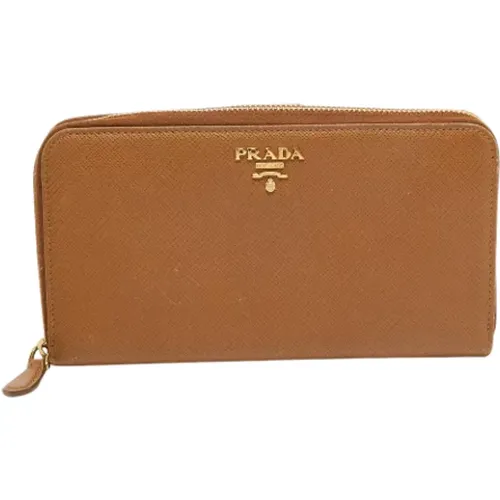 Pre-owned Leather wallets , female, Sizes: ONE SIZE - Prada Vintage - Modalova