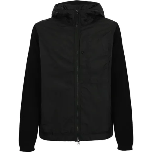 Nylon and Wool Retro Jacket , male, Sizes: S, M - Stone Island - Modalova