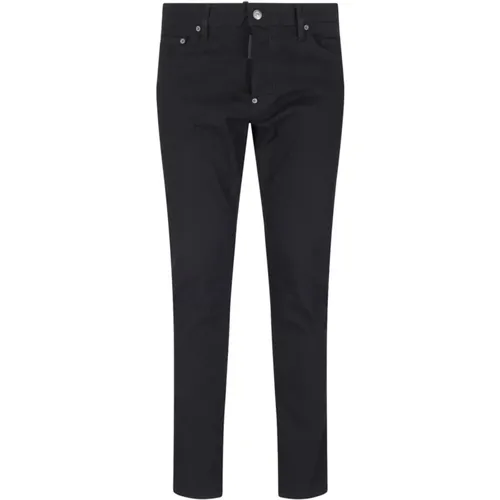 Schwarze Jeans für Herren , Herren, Größe: M - Dsquared2 - Modalova