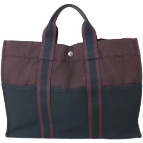 Pre-owned Fabric totes , female, Sizes: ONE SIZE - Hermès Vintage - Modalova