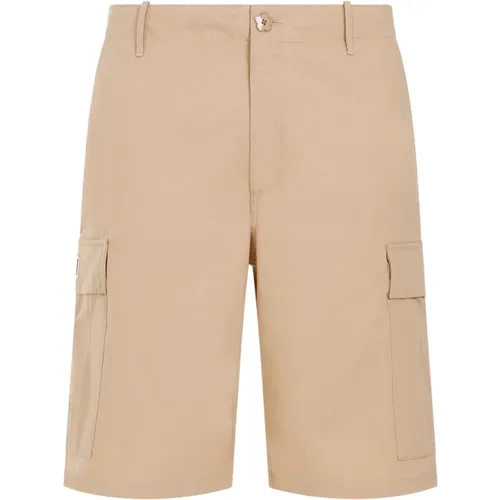 Baumwoll Workwear Shorts , Herren, Größe: L - Kenzo - Modalova