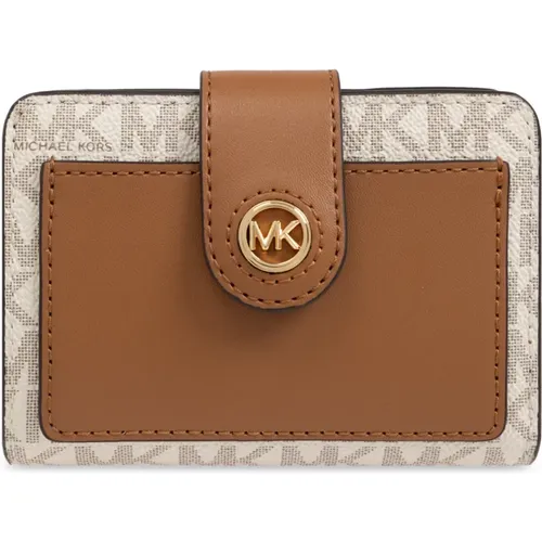 Wallet with logo , female, Sizes: ONE SIZE - Michael Kors - Modalova