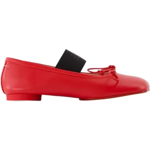 Leather flats , female, Sizes: 5 UK - Maison Margiela - Modalova