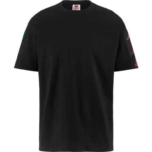 Kurzarm T-Shirt , Herren, Größe: M - Kappa - Modalova