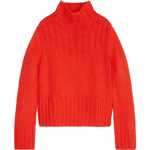 Lässiger Strickpullover , Damen, Größe: L - Marc O'Polo - Modalova