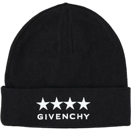 Star Beanie Hat Cap , male, Sizes: ONE SIZE - Givenchy - Modalova