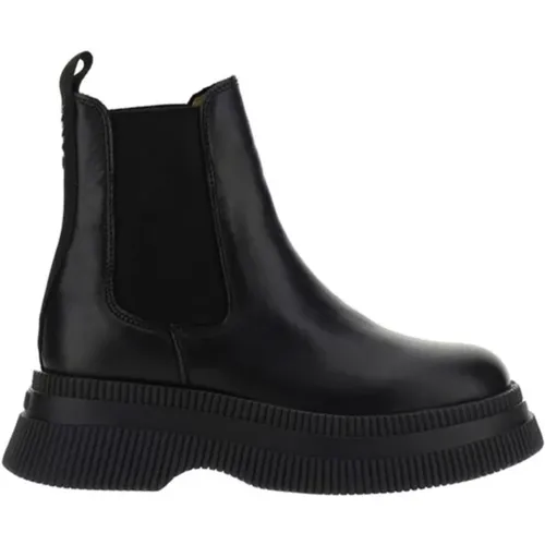 Creepers Chelsea Boots , female, Sizes: 2 UK - Ganni - Modalova