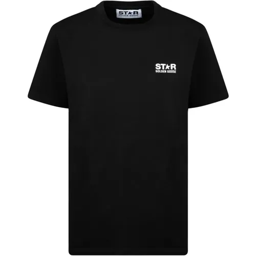 Star Collection T-Shirt , female, Sizes: L, M, S, XS - Golden Goose - Modalova